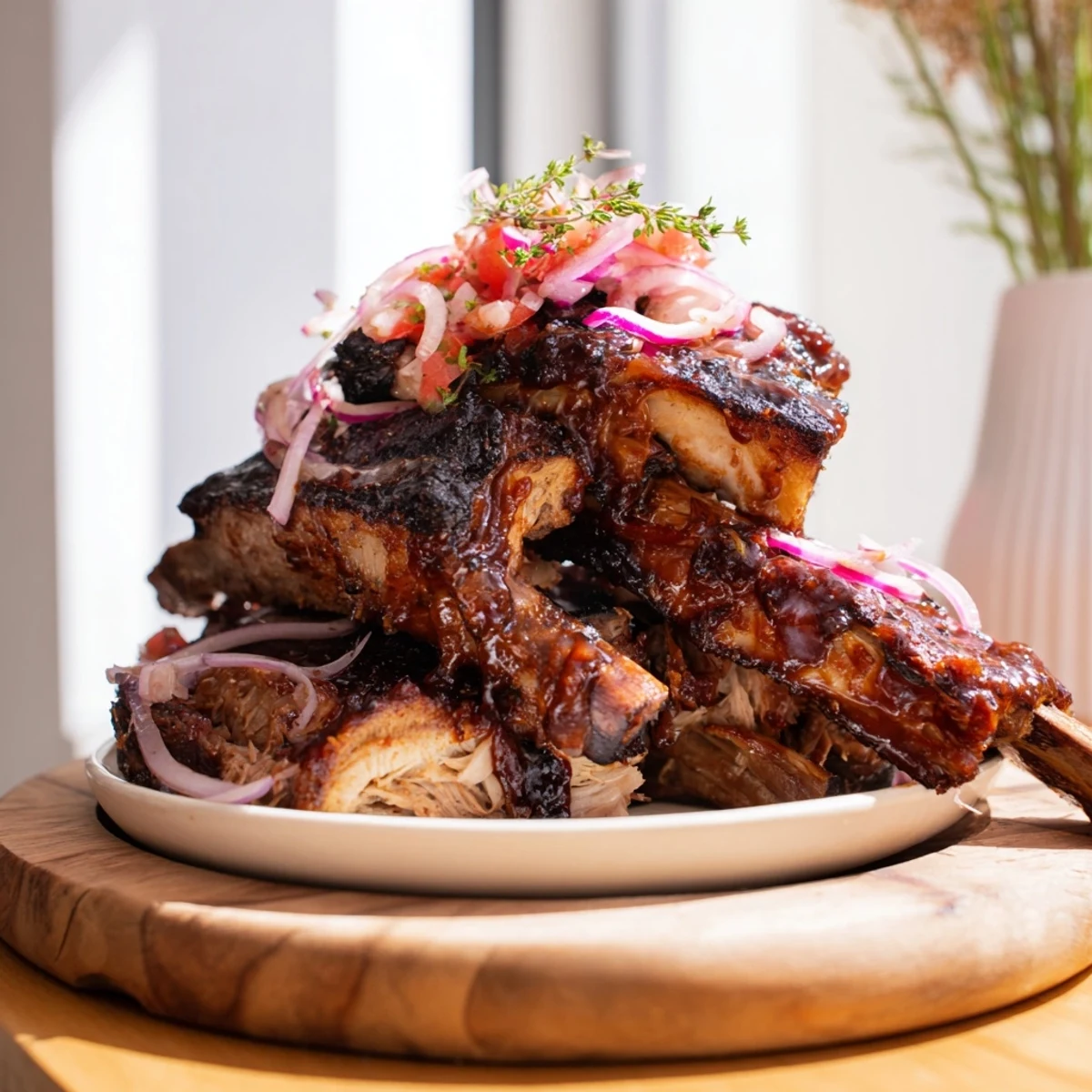 Fire-Kissed BBQ Pulled Pork