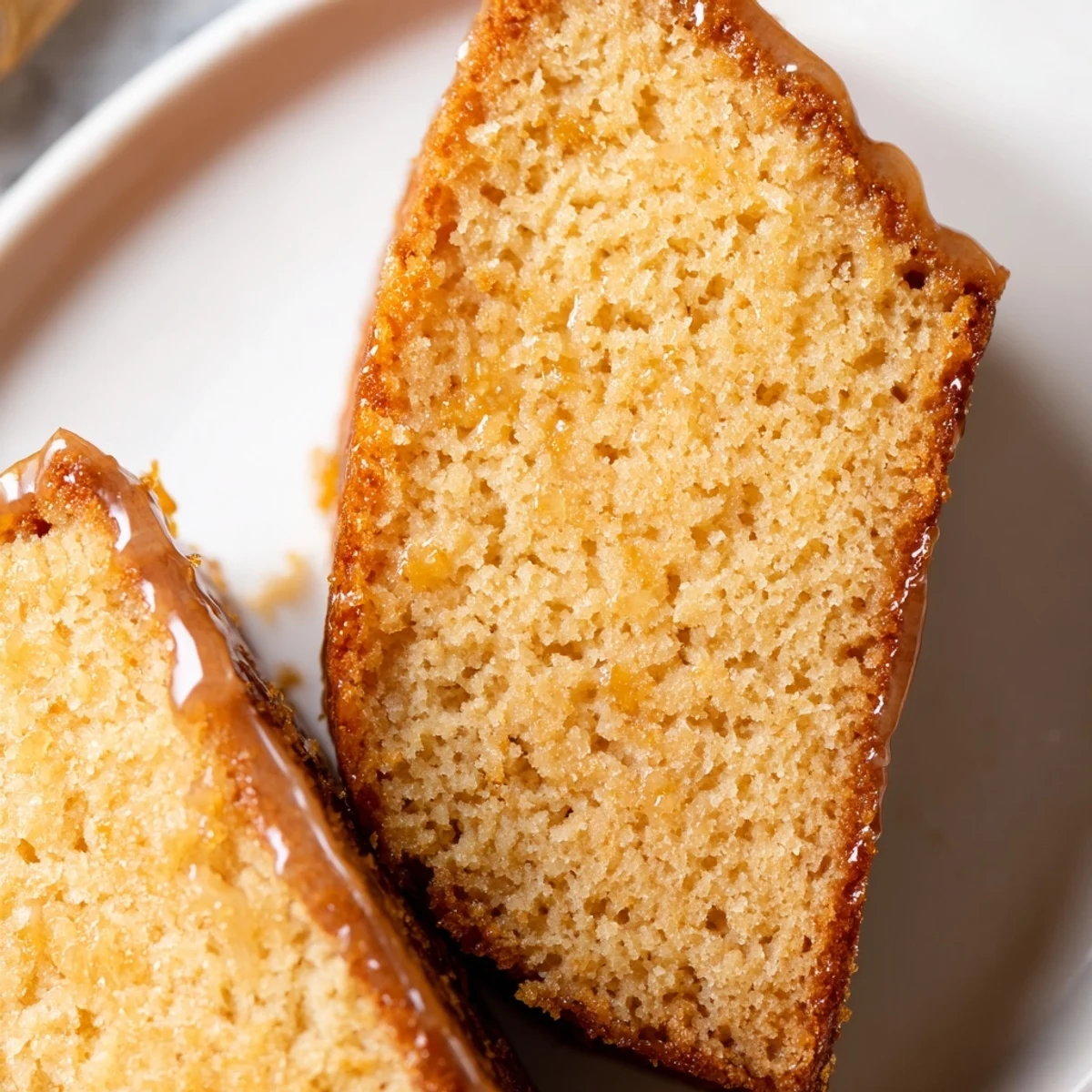 Buttery and aromatic, this homemade Golden Honey Pound Cake provides a delightful dessert experience.