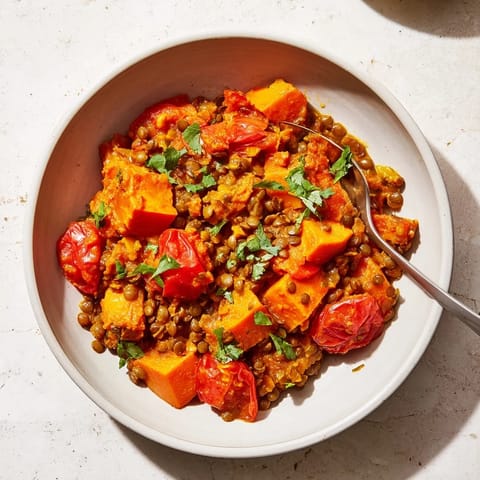 Wheat Hearty Lentil Curry