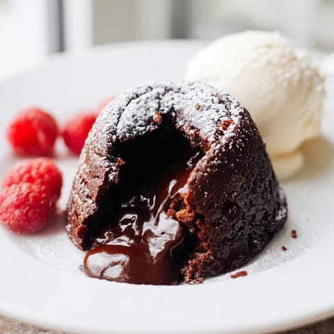 Cocoa Warm Dark Chocolate Lava