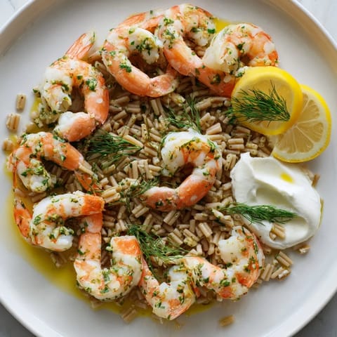 Light Bright Lemon Herb Shrimp