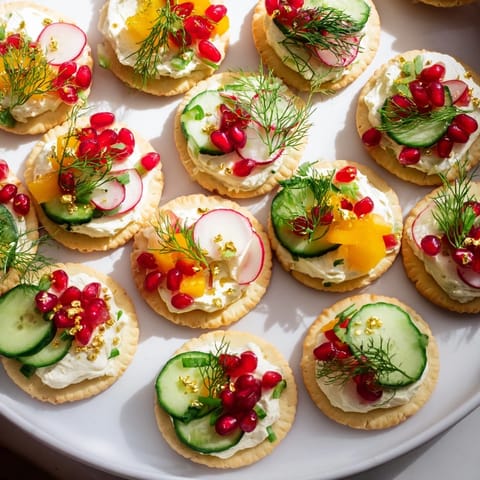 Ornament Shaped Cracker Toppings