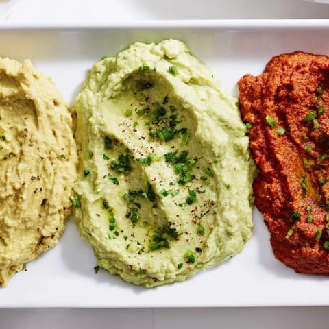 Dip Trio Three Vibrant Dips