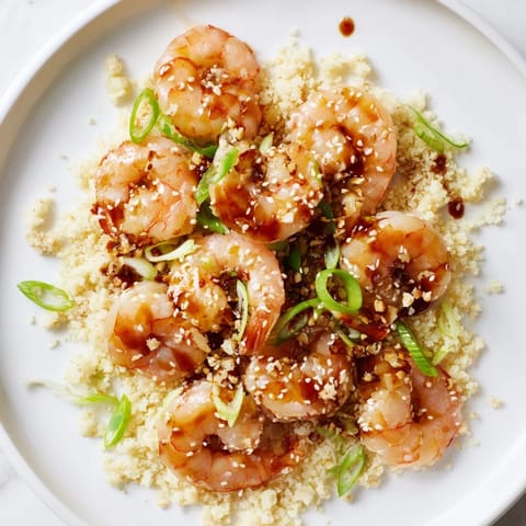 Ginger Garlic Shrimp Bowls