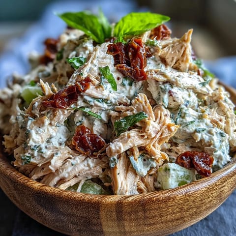 Sun-Dried Tomato Chicken Salad