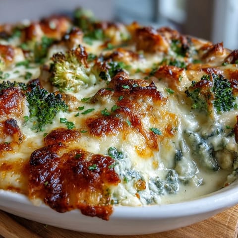 Keto Cheesy Broccoli Chicken