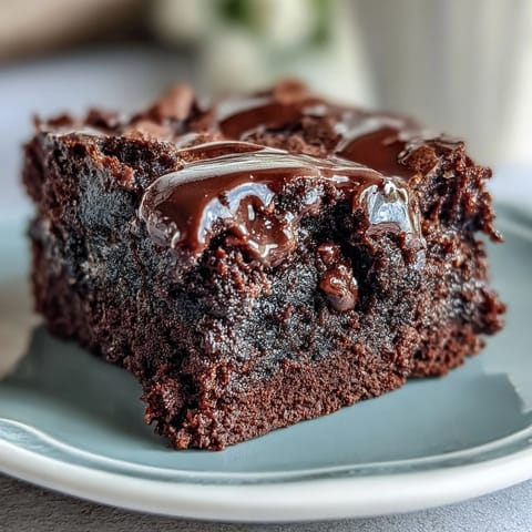 Black Sesame Brownie Delight