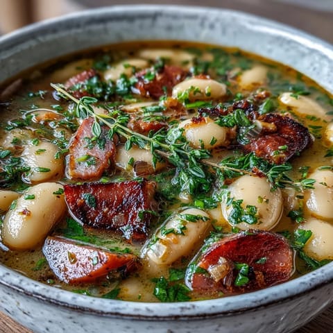 Ham Butter Bean Soup