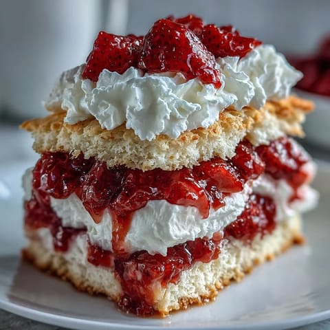 Classic Strawberry Shortcake Layers