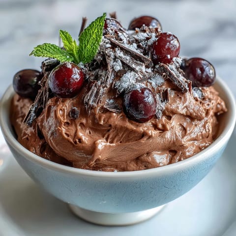 Cottage Cheese Chocolate Mousse