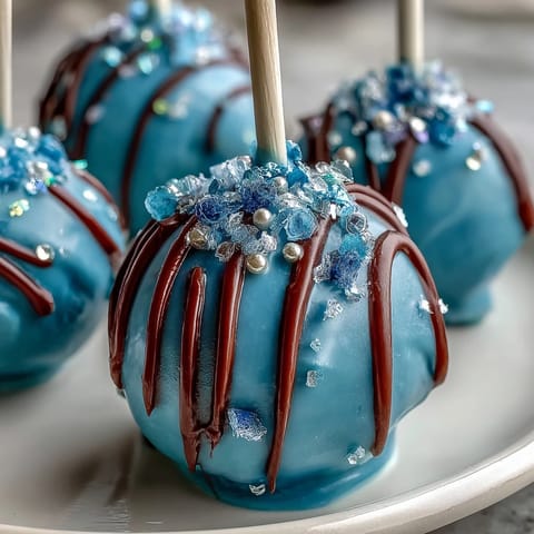 Pisces-Themed Galaxy Cake Pops