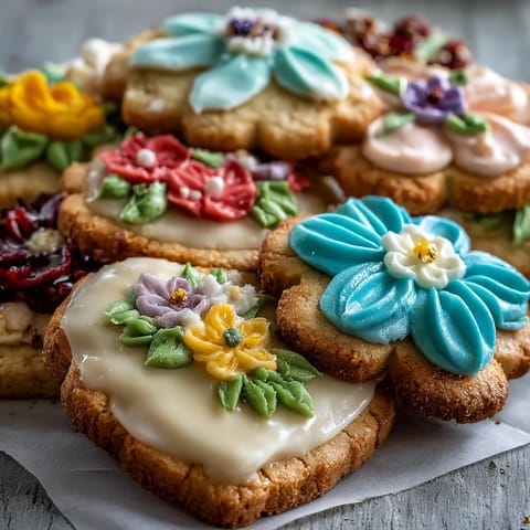 Baby in Bloom Sugar Cookies
