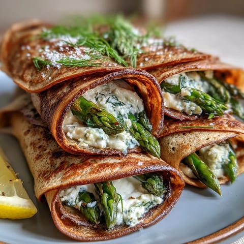 Spring Buckwheat Crepes