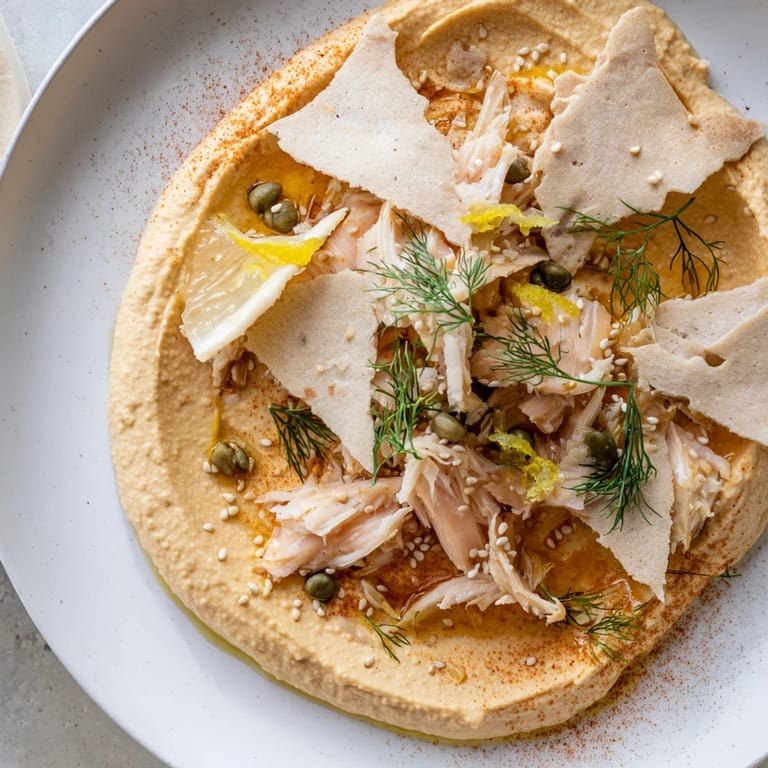 Enjoy the unique, beachy flavors of The Driftwood Beach! This appetizer looks visually appealing and delicious.