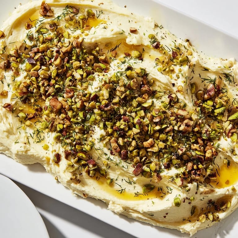 A communal appetizer of Flavored Butter Board Charcuterie features honey-glazed nuts and sea salt, perfect for pairing with charcuterie meats and cheeses during entertaining.