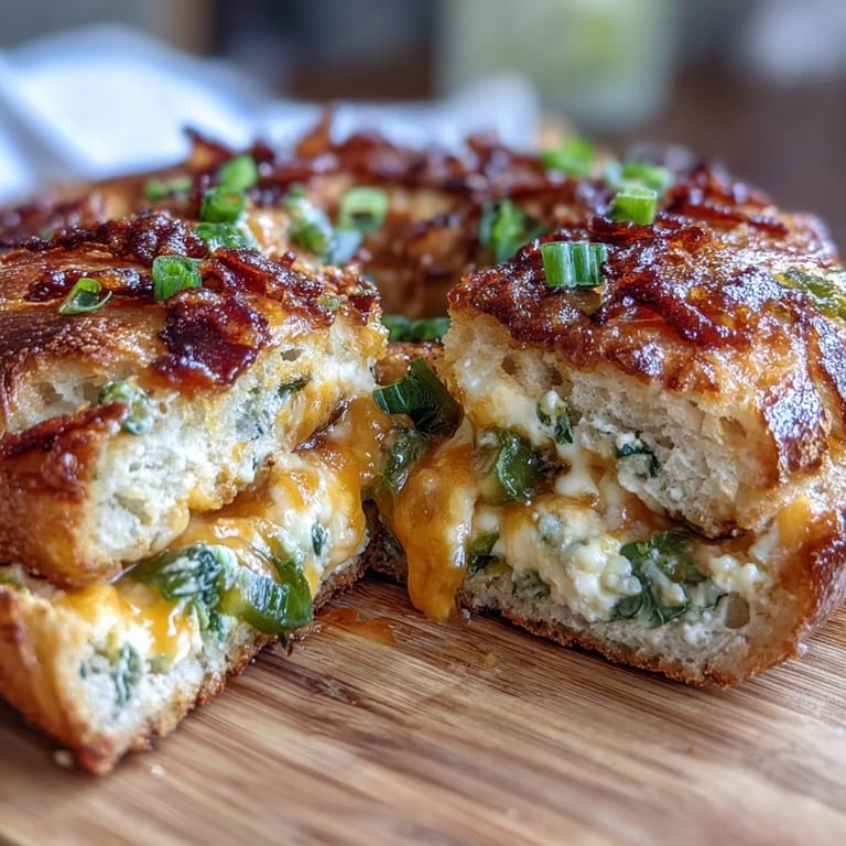 A stack of chewy, savory jalapeño cheddar protein bagels, perfect for a high-protein breakfast sandwich with eggs and avocado.