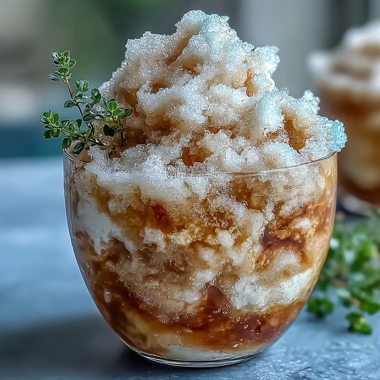Whipped, cloud-like TikTok Cloud Slushie with a light, airy texture served chilled in clear glasses with colorful straws.